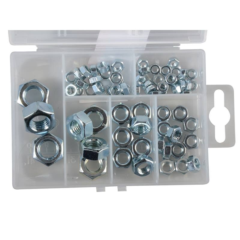 Forgefix Hexagon Nut Kit ForgePack 70 Piece - FORFPNUTSET - Image 2