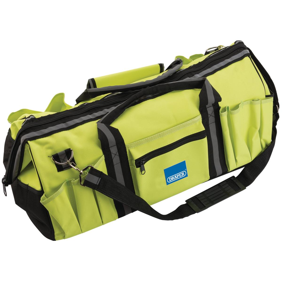 Draper 600mm Hi-Vis Tool Bag - Image 1