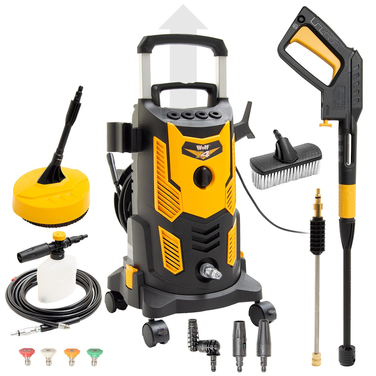 Wolf X4 Blaster Electric Pressure Washer 165BAR - Image 1