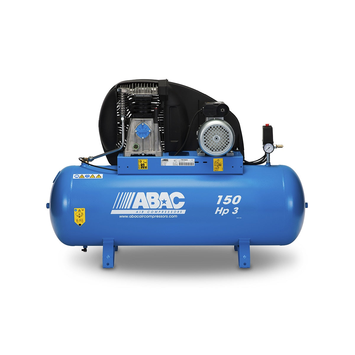 ABAC Air Compressor 150L Belt Driven 13.8CFM 3HP 145psi - Image 1