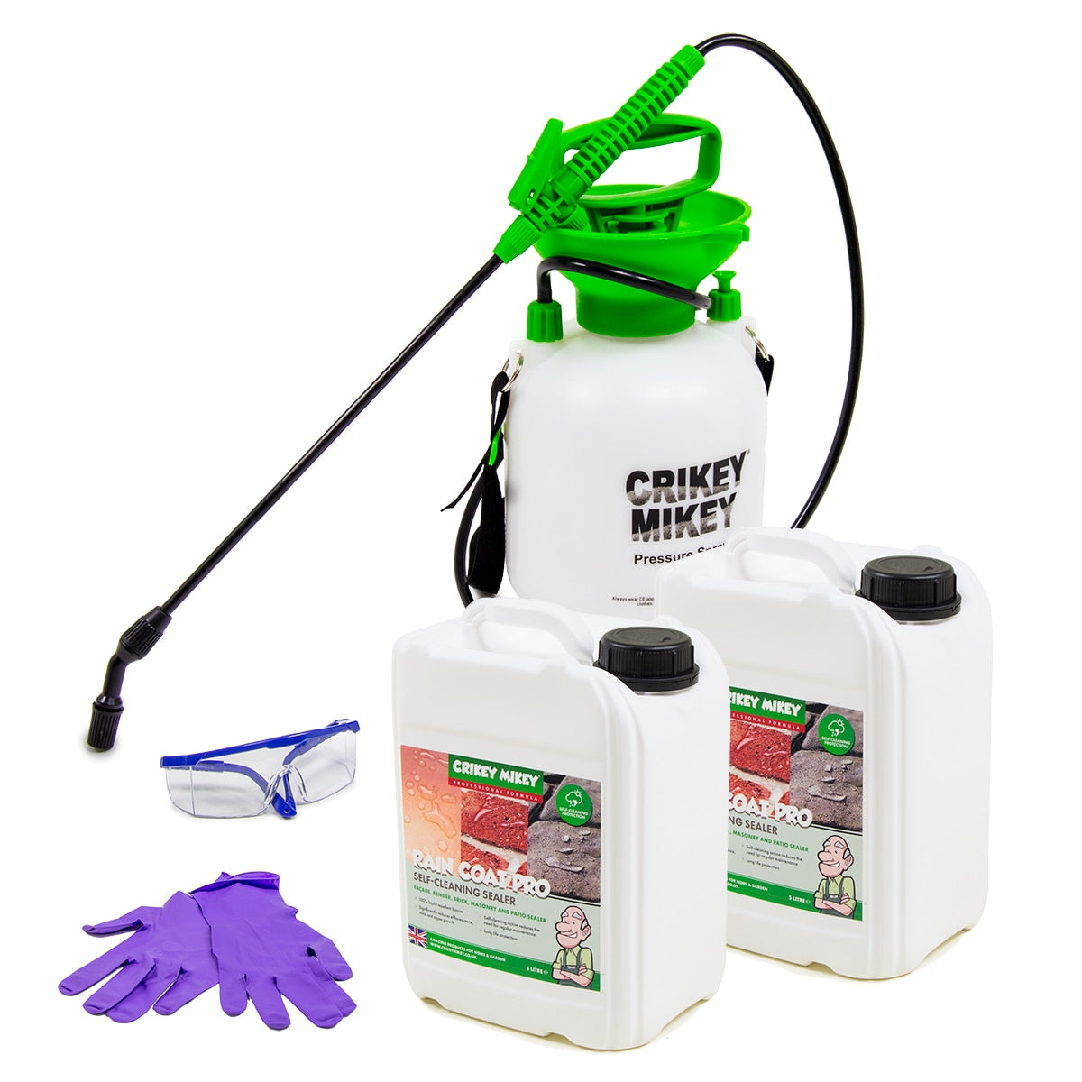 Crikey Mikey Rain Coat Pro Self-Cleaning Sealer 10L Kit - Image 1