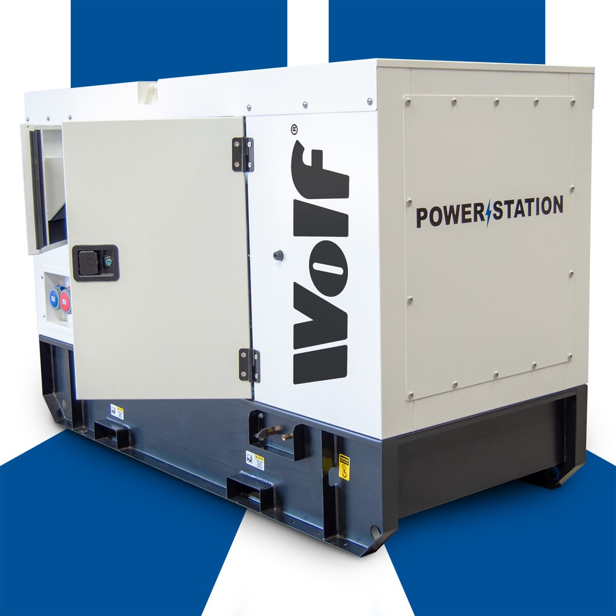 Wolf CONTRACTOR 27.5kVA 22kw 140L 3 Phase / Single PhaseDiesel Generator - Image 1