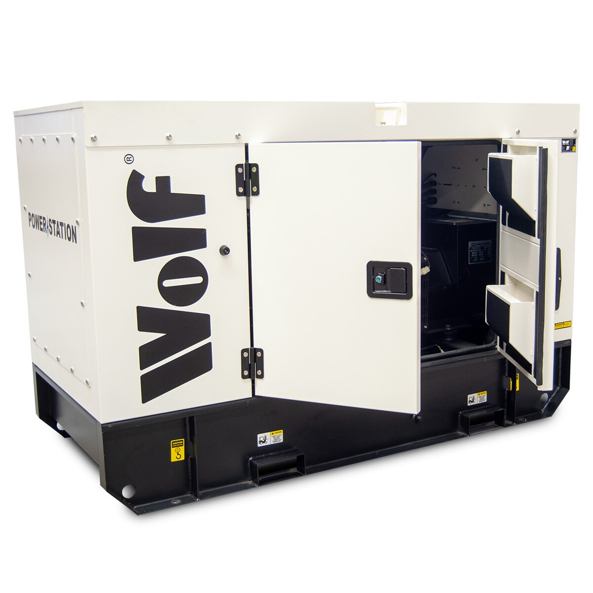 Wolf CONTRACTOR 27.5kVA 22kw 140L 3 Phase / Single PhaseDiesel Generator - Image 2