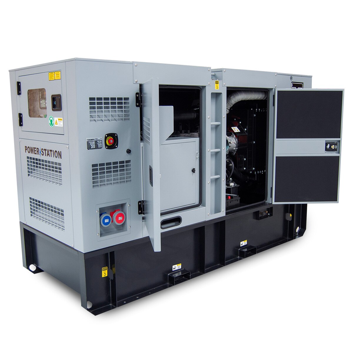 Triumph 110kVA 88kW 400V 3 Phase Diesel Water-Cooled Generator Set - Image 2