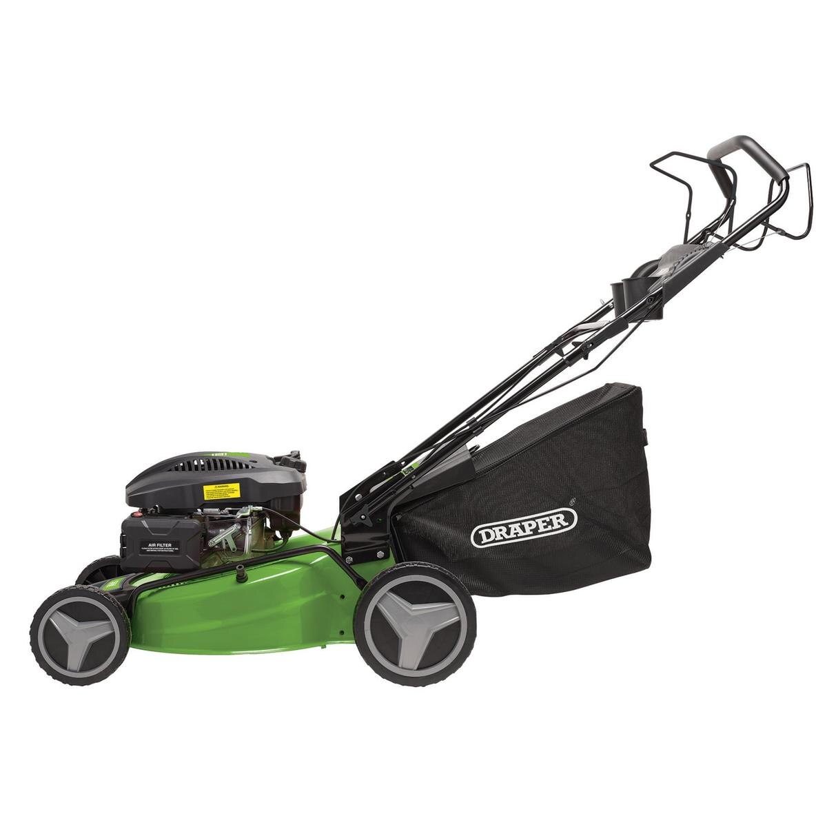 Draper Petrol 20" Self Propelled Recoil Lawn Mower - Image 2