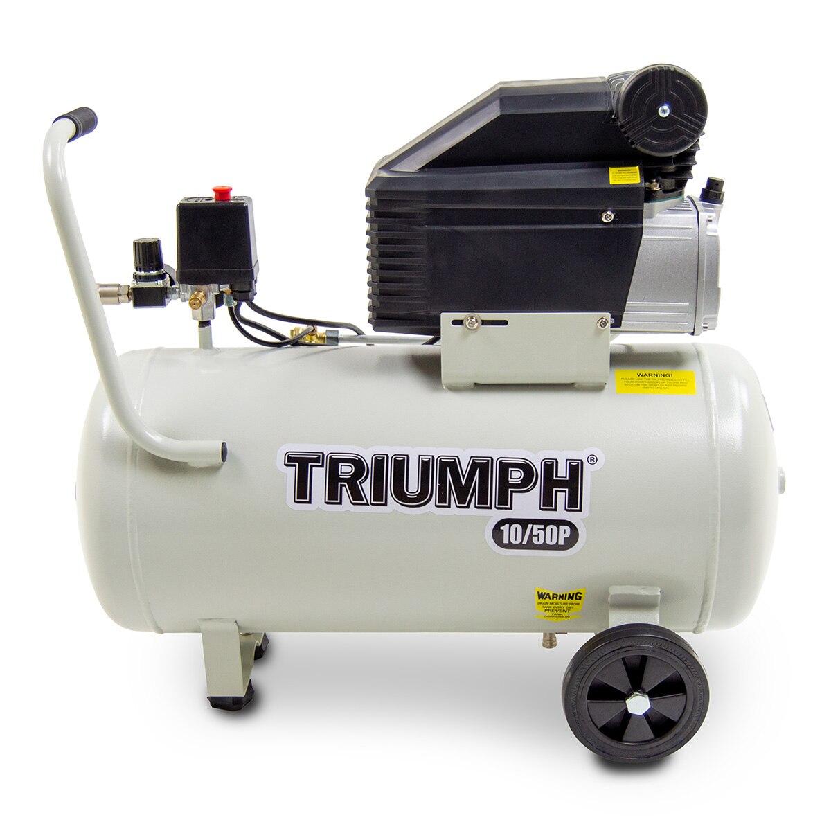 Triumph 10/50P Portable Commercial Air Compressor 50L 8.5CFM 2HP - Image 5