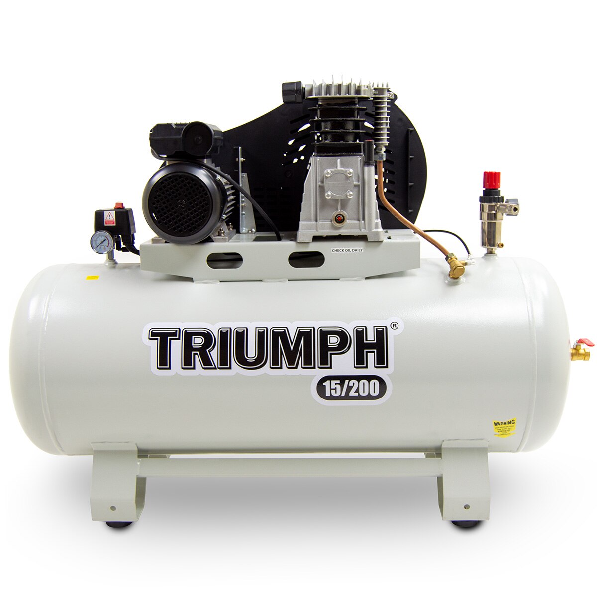 Triumph 15/200 Industrial Air Compressor 200L 14.8CFM 3HP - Image 6