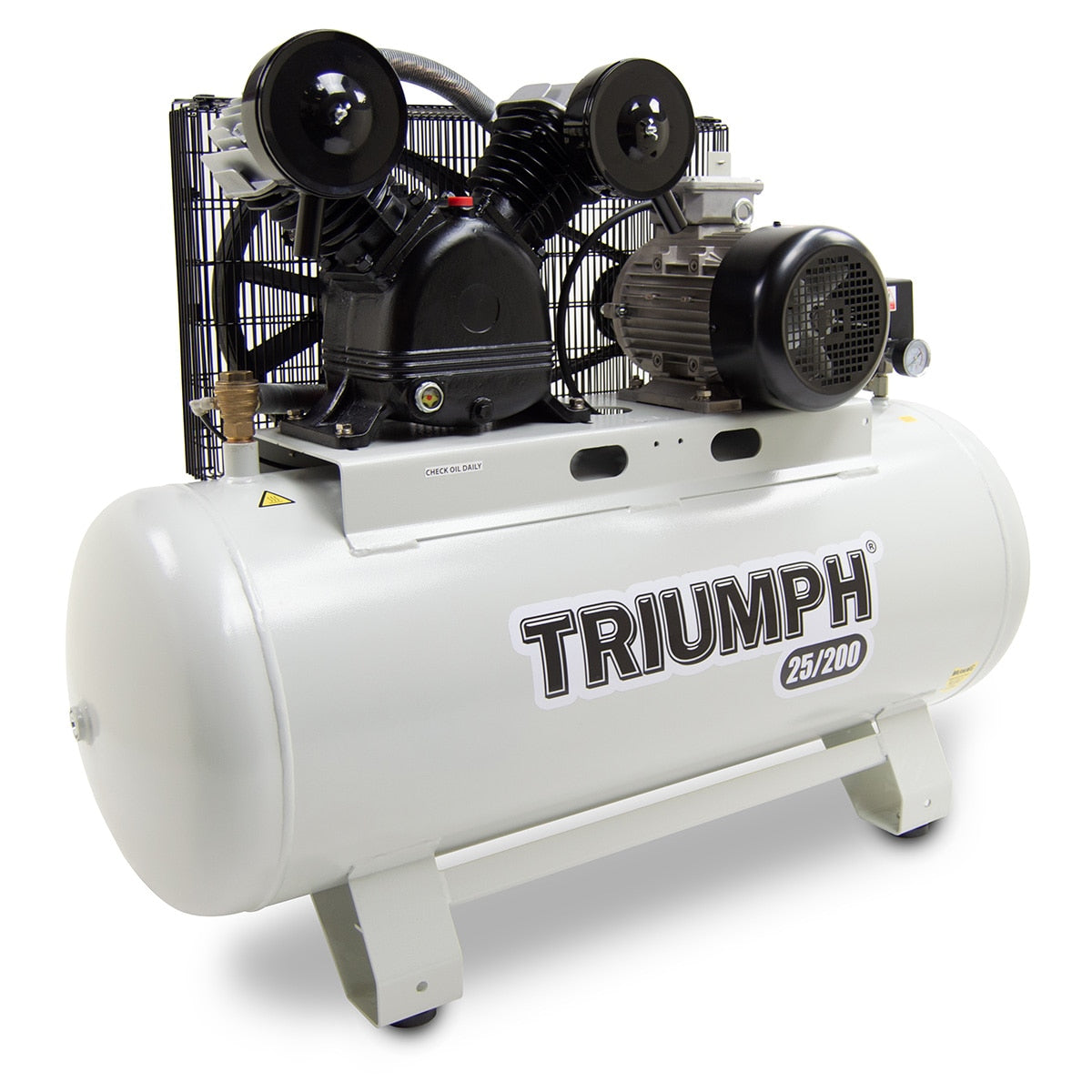 Triumph 25/200 Industrial Air Compressor 200L 23CFM Three-Phase 5.5HP - Image 1