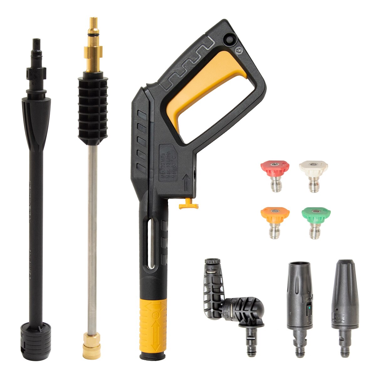 Wolf X4 Blaster Electric Pressure Washer 165BAR with High Flex Hose & Sky Reacher Lance - Image 4