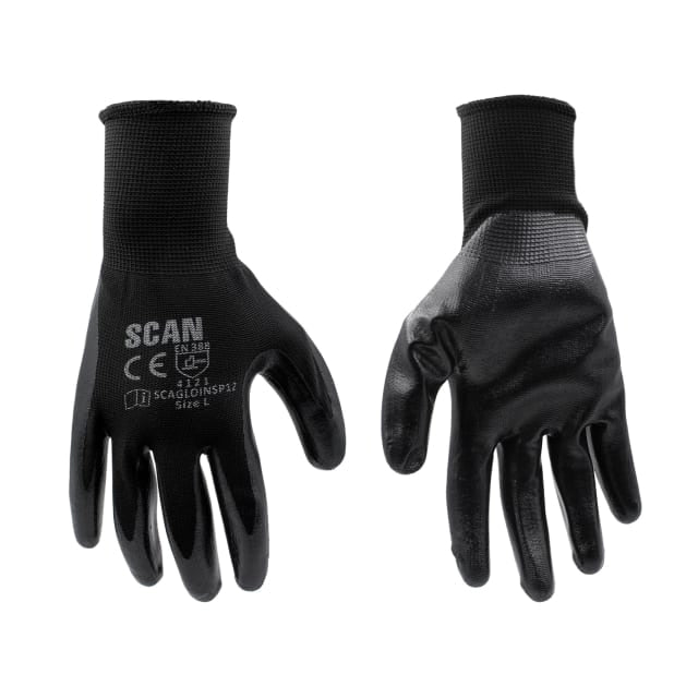 Scan Seamless Inspection Gloves - XL (Size 10) (12 Pairs) - SCAGLOINS12X - Image 1