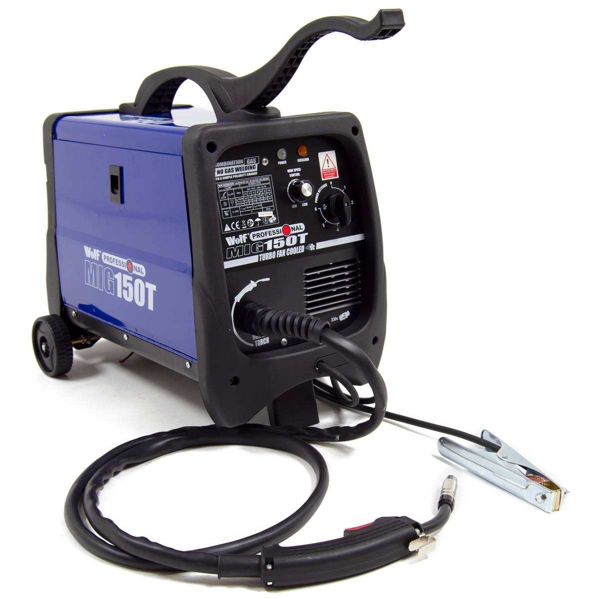 Wolf MIG 150T Gas / No Gas Welder with Gas Kit - Image 2