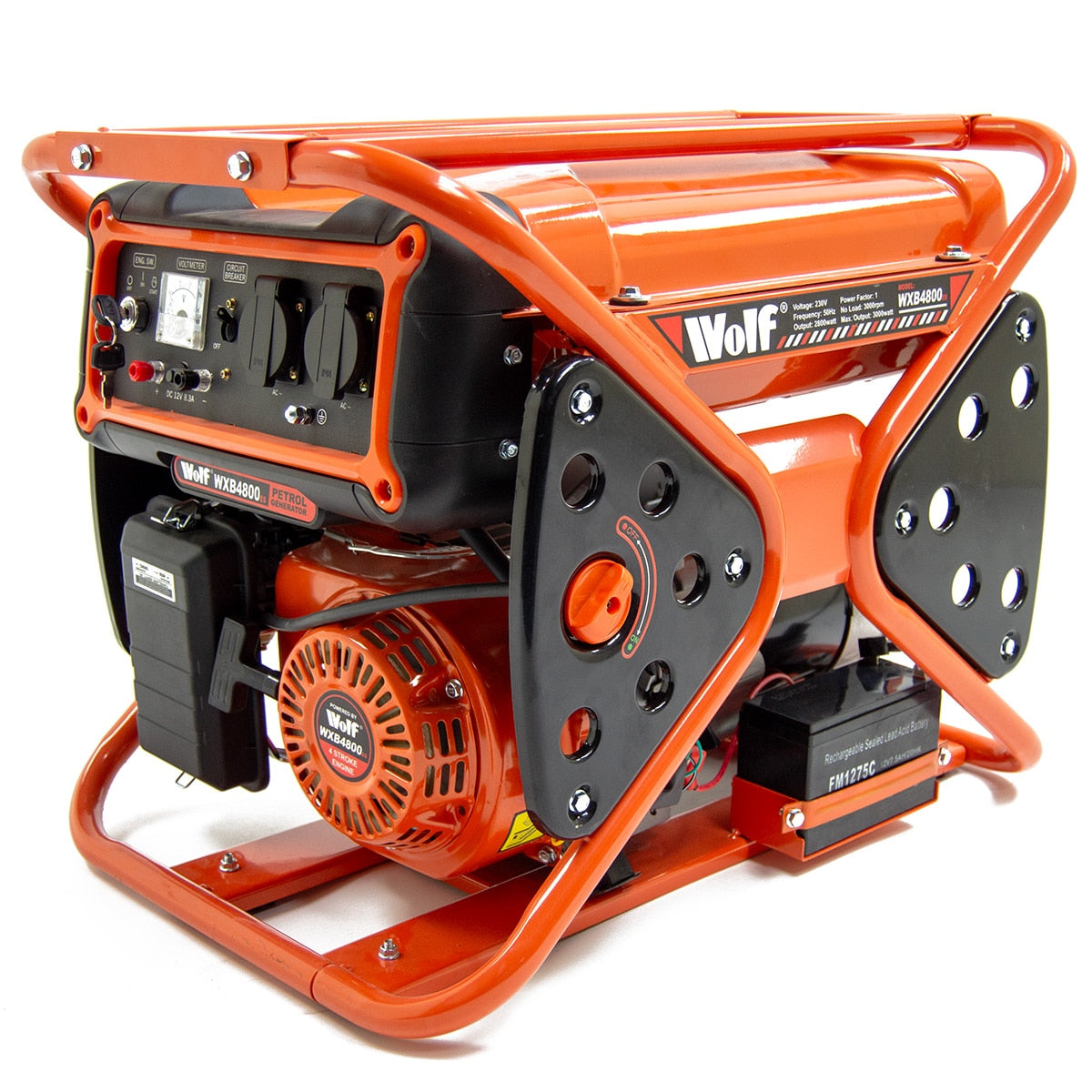 Wolf X-Wave Petrol Generator WXB4800ES - Image 1