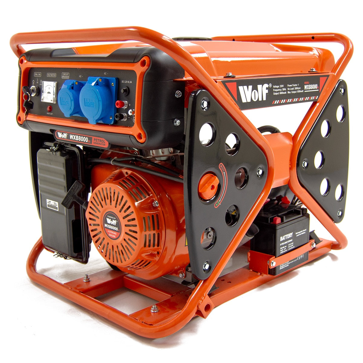 Wolf X-Wave Petrol Generator WXB8000ES - Image 1