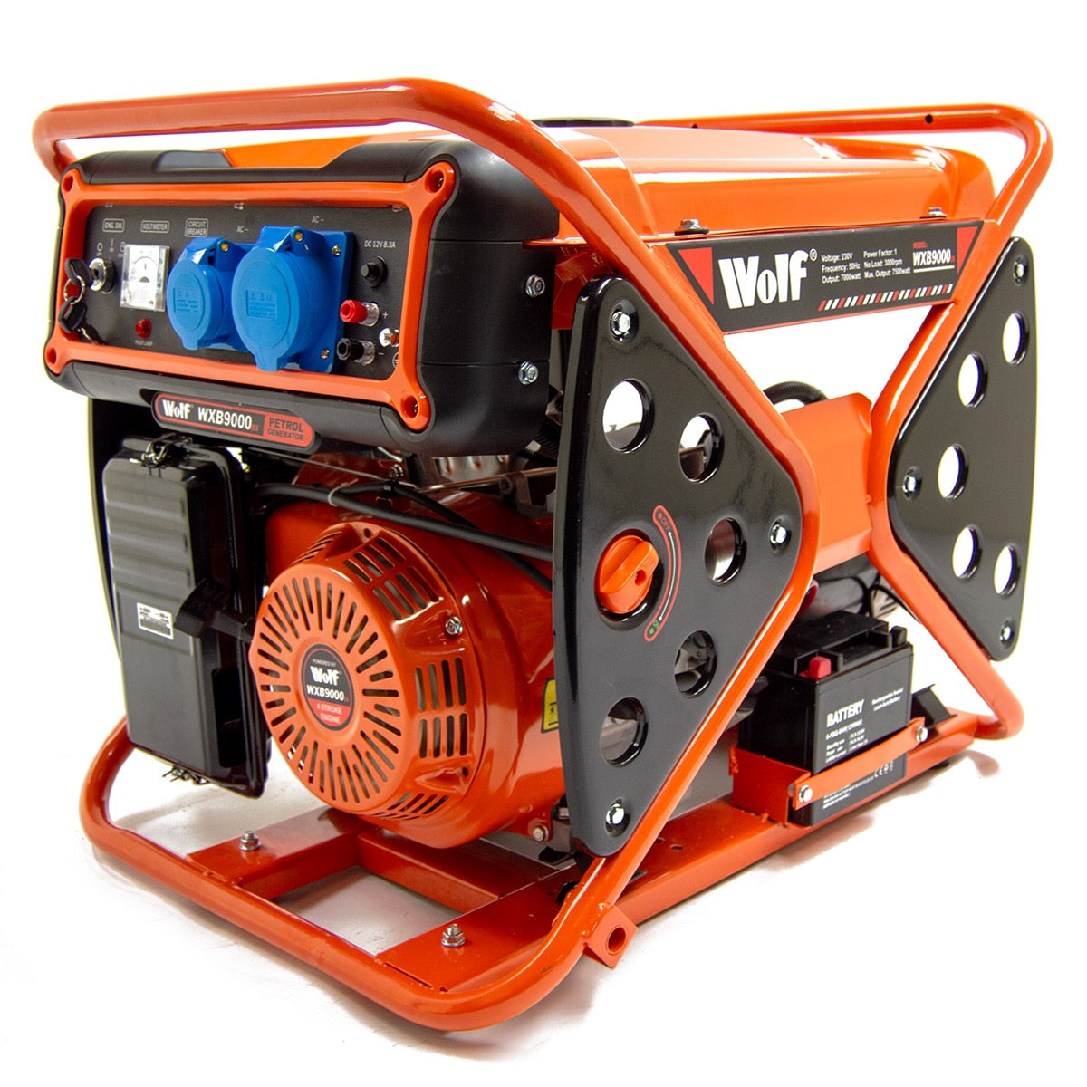 Wolf X-Wave Petrol Generator WXB9000ES - Image 1