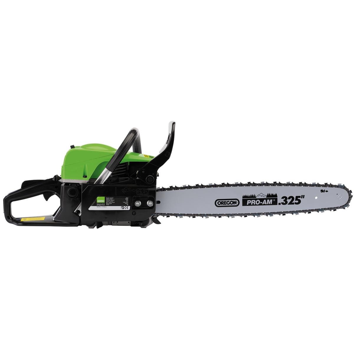 Draper 20" Petrol Chainsaw 52cc - Image 2