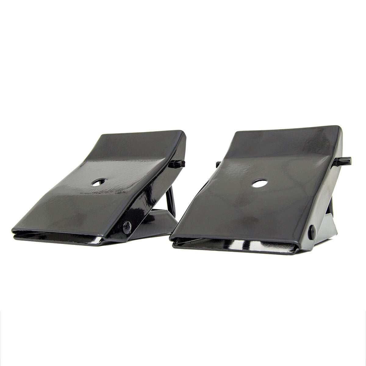 2 TONNE Scissor Jack & Folding Wheel Chocks (Pair) - Image 7