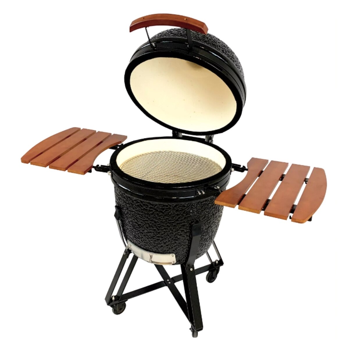 21" Kamado Outdoor Oven & BBQ Ceramic Grill - Image 4