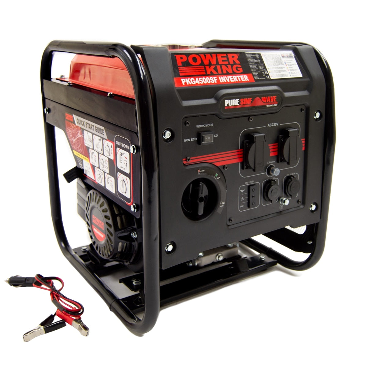 PowerKing 3800w 4.75kVA Petrol Inverter Generator PKG4500SF - Image 1