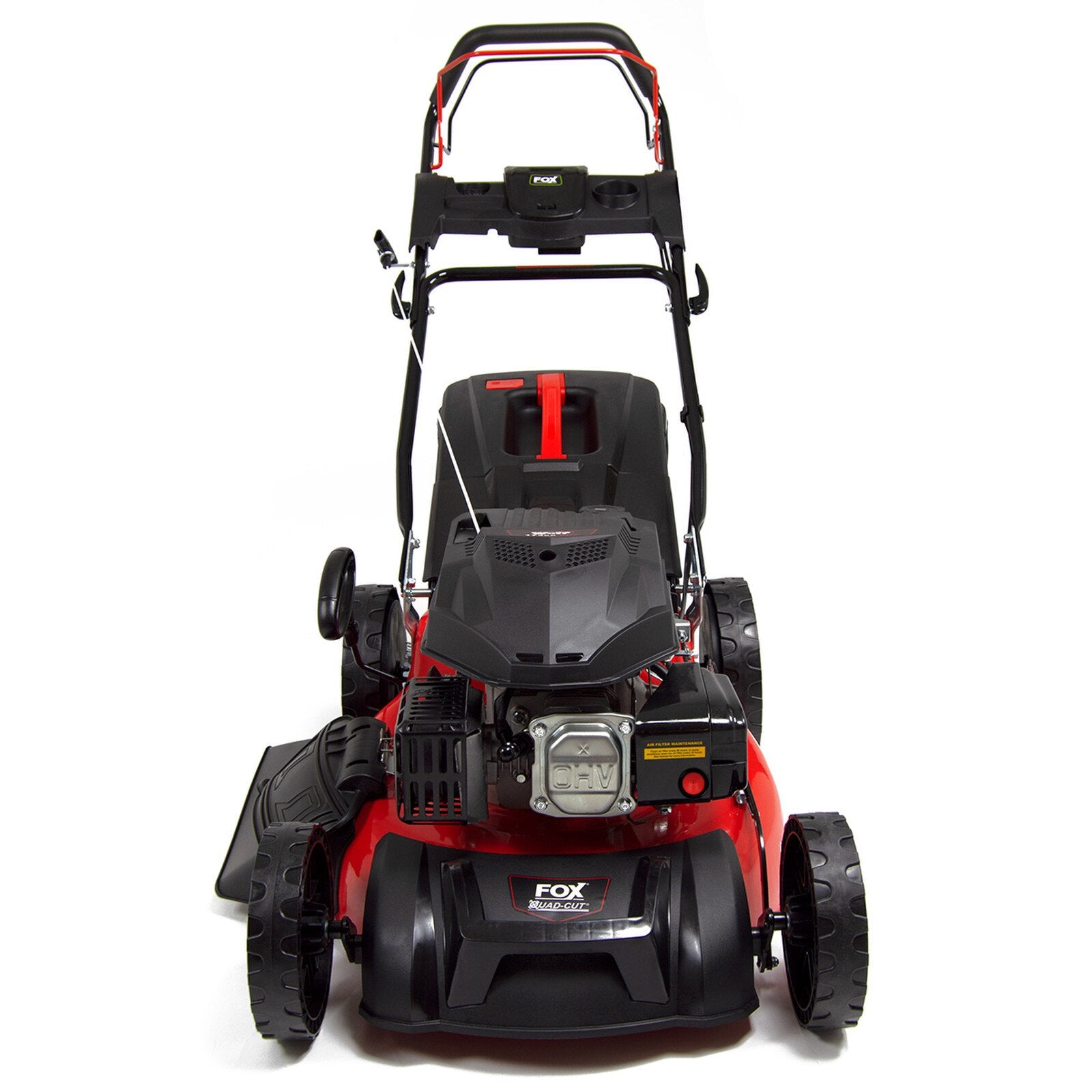 Fox Quad-Cut 510 20" Recoil Petrol Lawn Mower & Jerry Can - Image 2