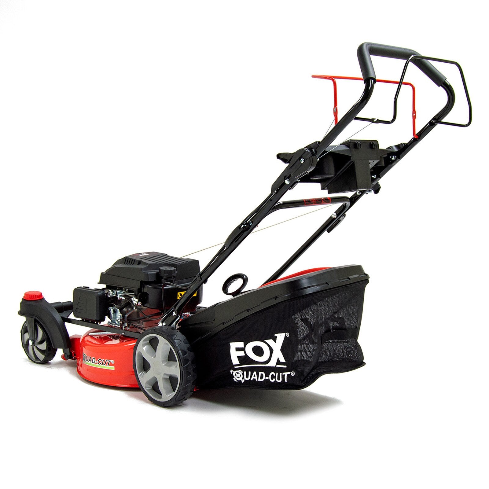 Fox Zero Turn Quad-Cut 20" Petrol Lawn Mower & Jerry Can - Image 3