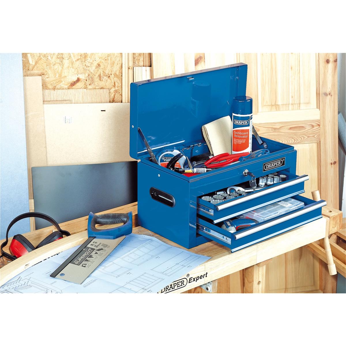 Draper 2 Drawer Tool Chest/Tool Box - Image 2