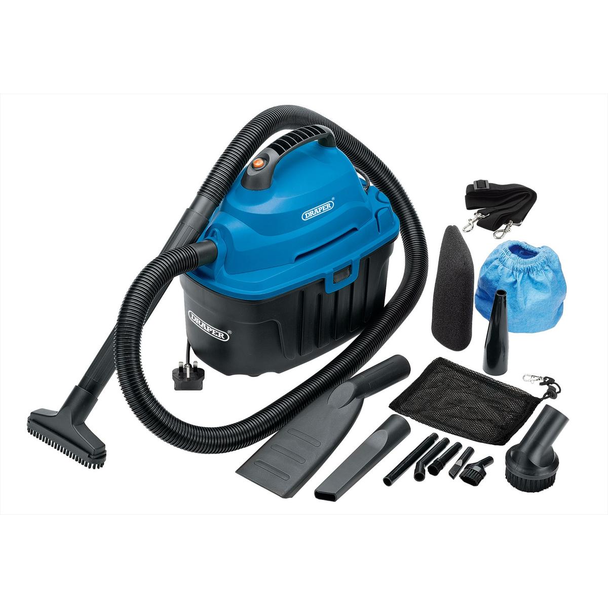 Draper Wet and Dry Vacuum Cleaner, 10L, 1000W - Image 2