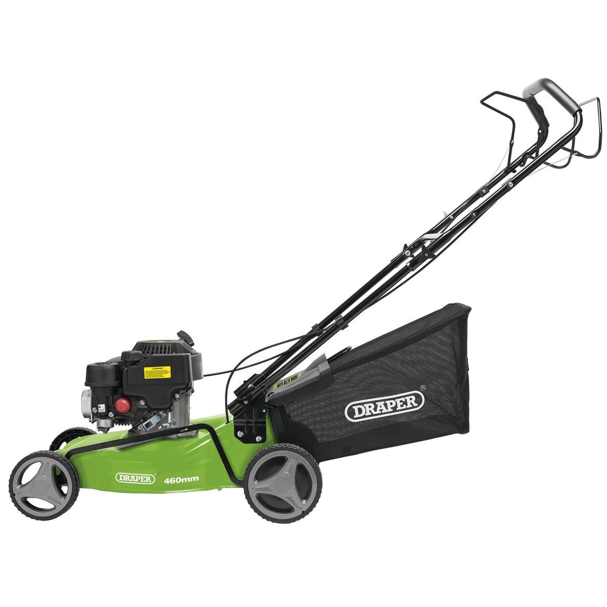 Draper Self-Propelled Petrol Lawn Mower, 460mm, 150cc/3.6HP - Image 2