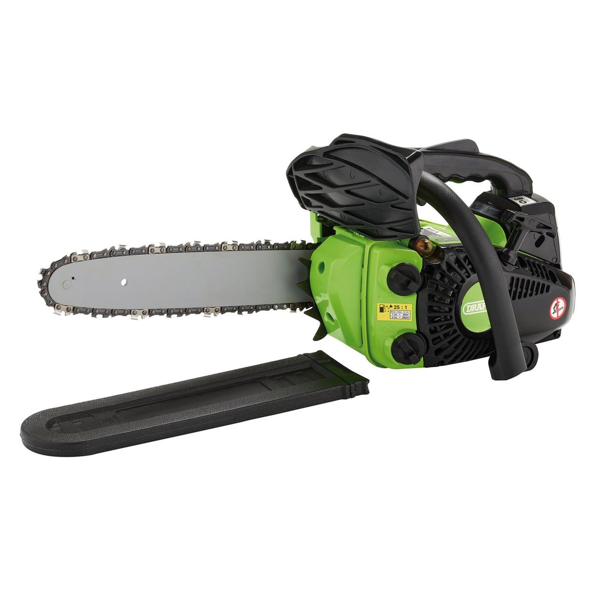 Draper Petrol Chainsaw with Oregon Chain and Bar, 250mm, 25.4cc - Image 1