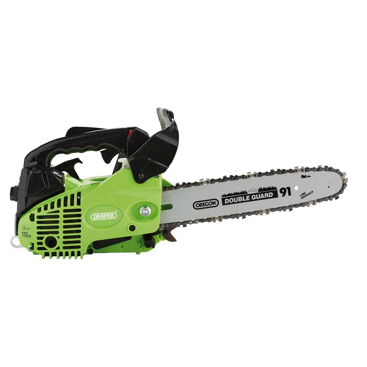 Draper Petrol Chainsaw with Oregon Chain and Bar, 250mm, 25.4cc - Image 2