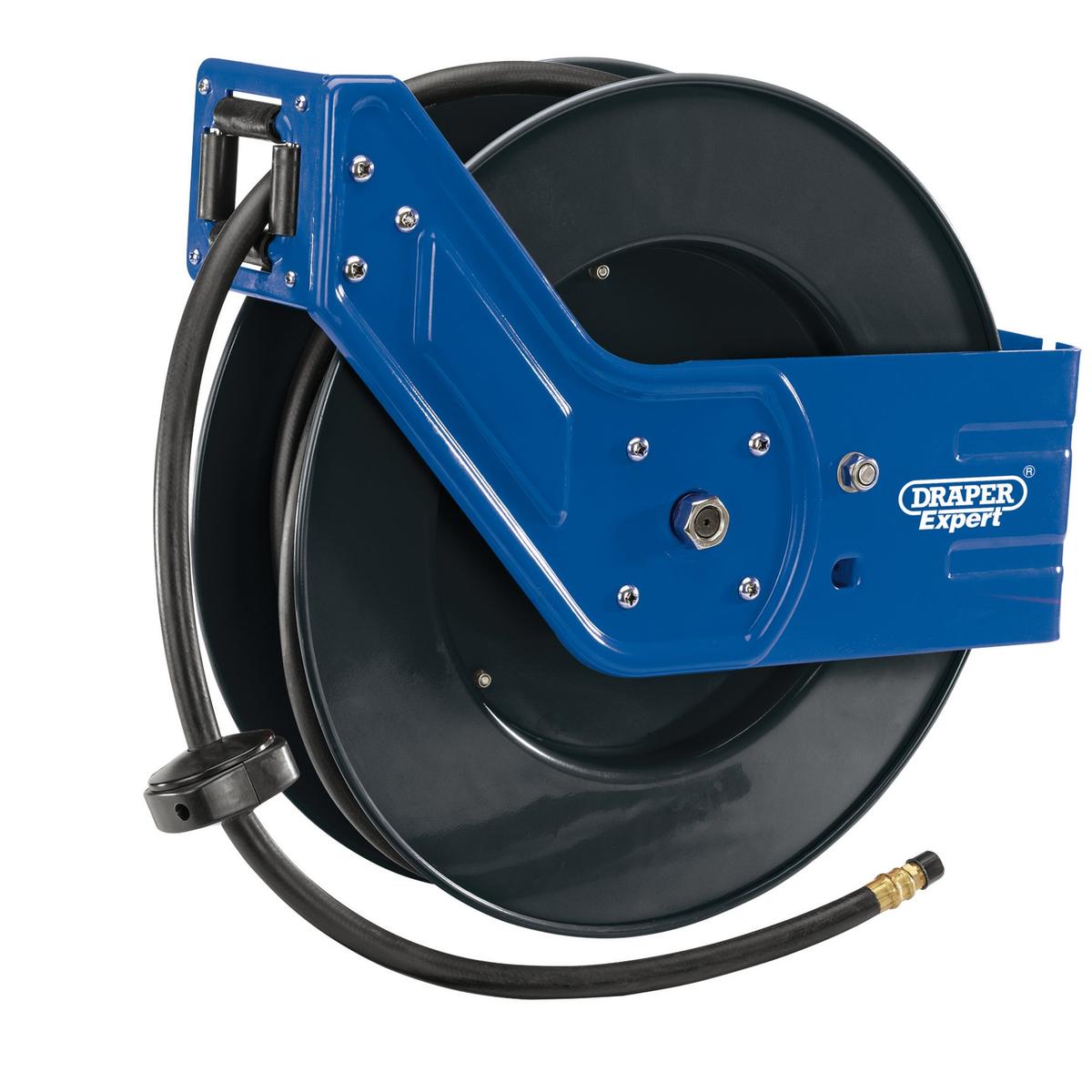 Draper Expert Retractable Air Hose Reel, 15m - Image 1