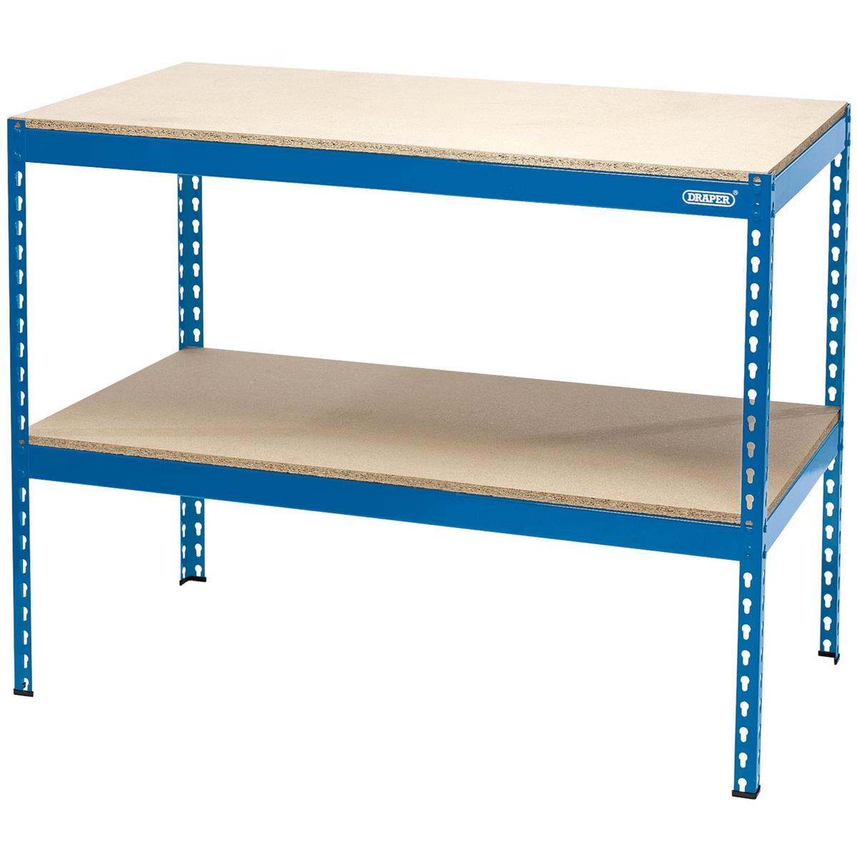 Draper Steel Workbench, 1200 x 600 x 900mm - Image 1