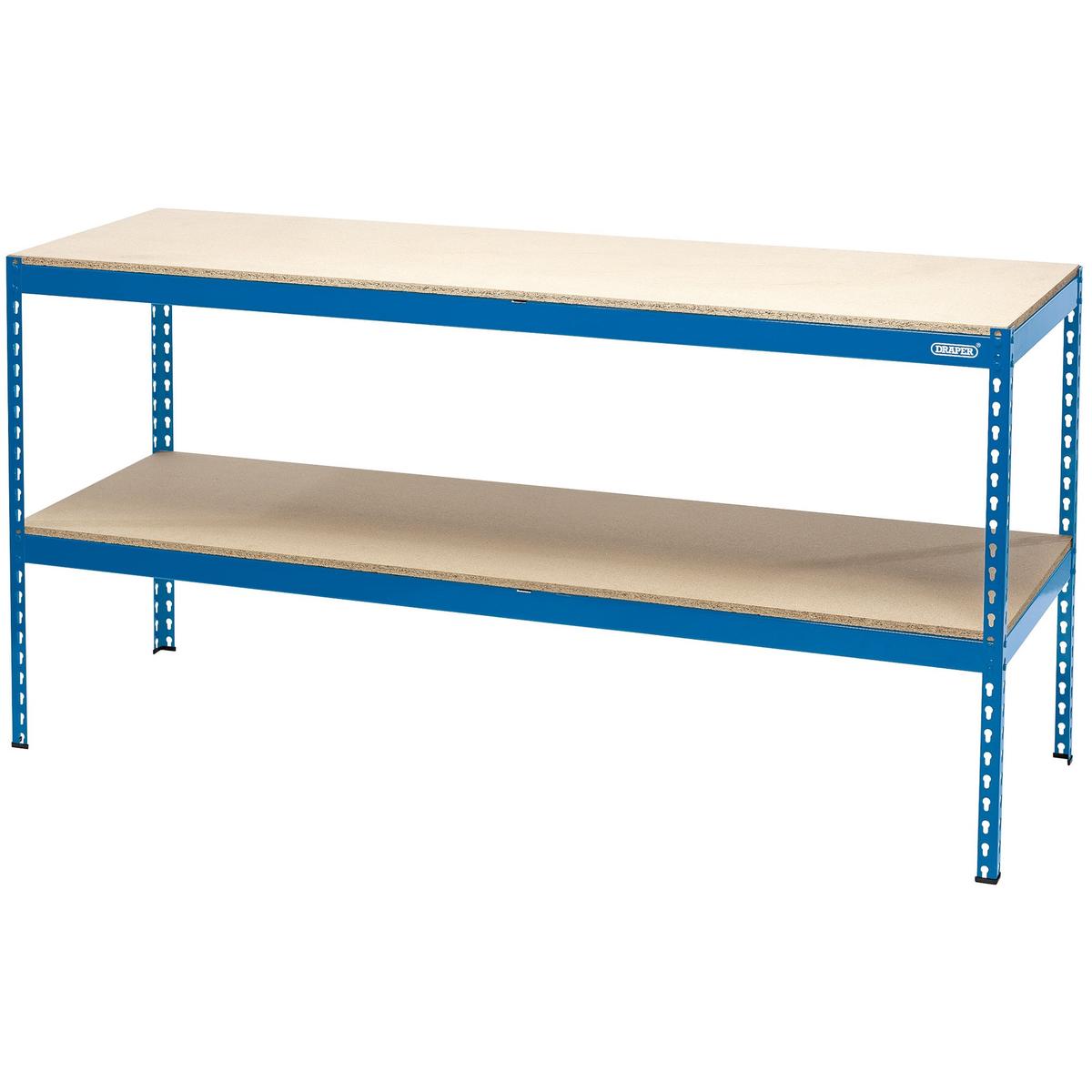 Draper Steel Workbench, 1800 x 600 x 900mm - Image 1