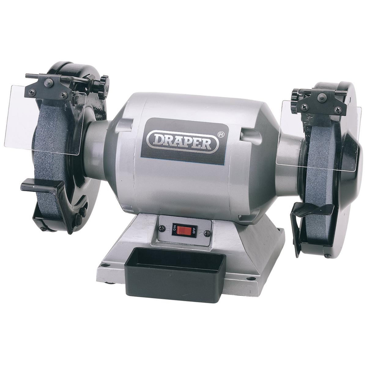 Draper Heavy Duty Bench Grinder, 200mm, 550W - Image 1