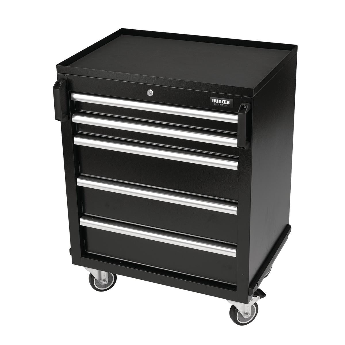 BUNKER Modular Mobile Cabinet, 5 Drawer, 646mm - Image 1