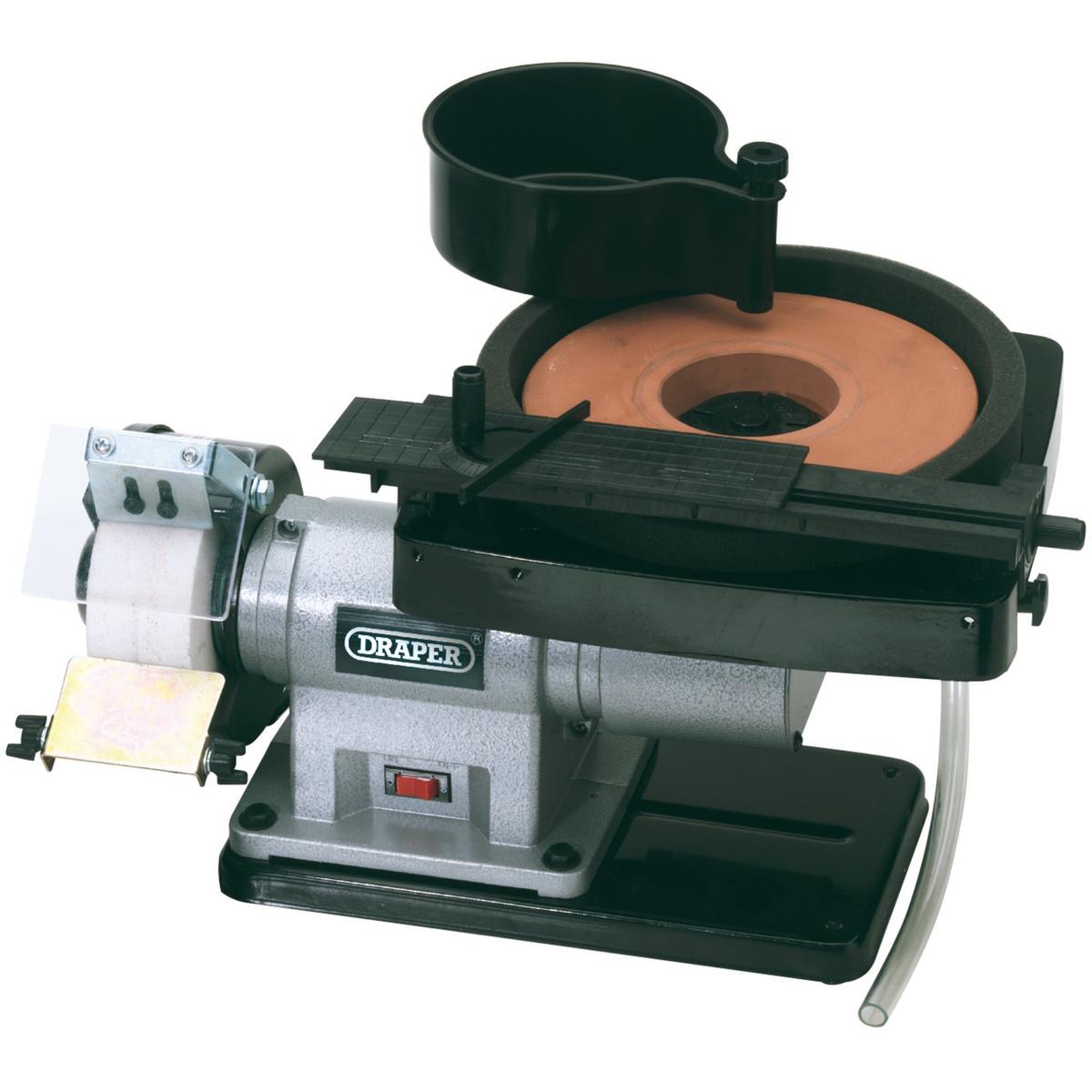 Draper Wet and Dry Bench Grinder, 350W - Image 1