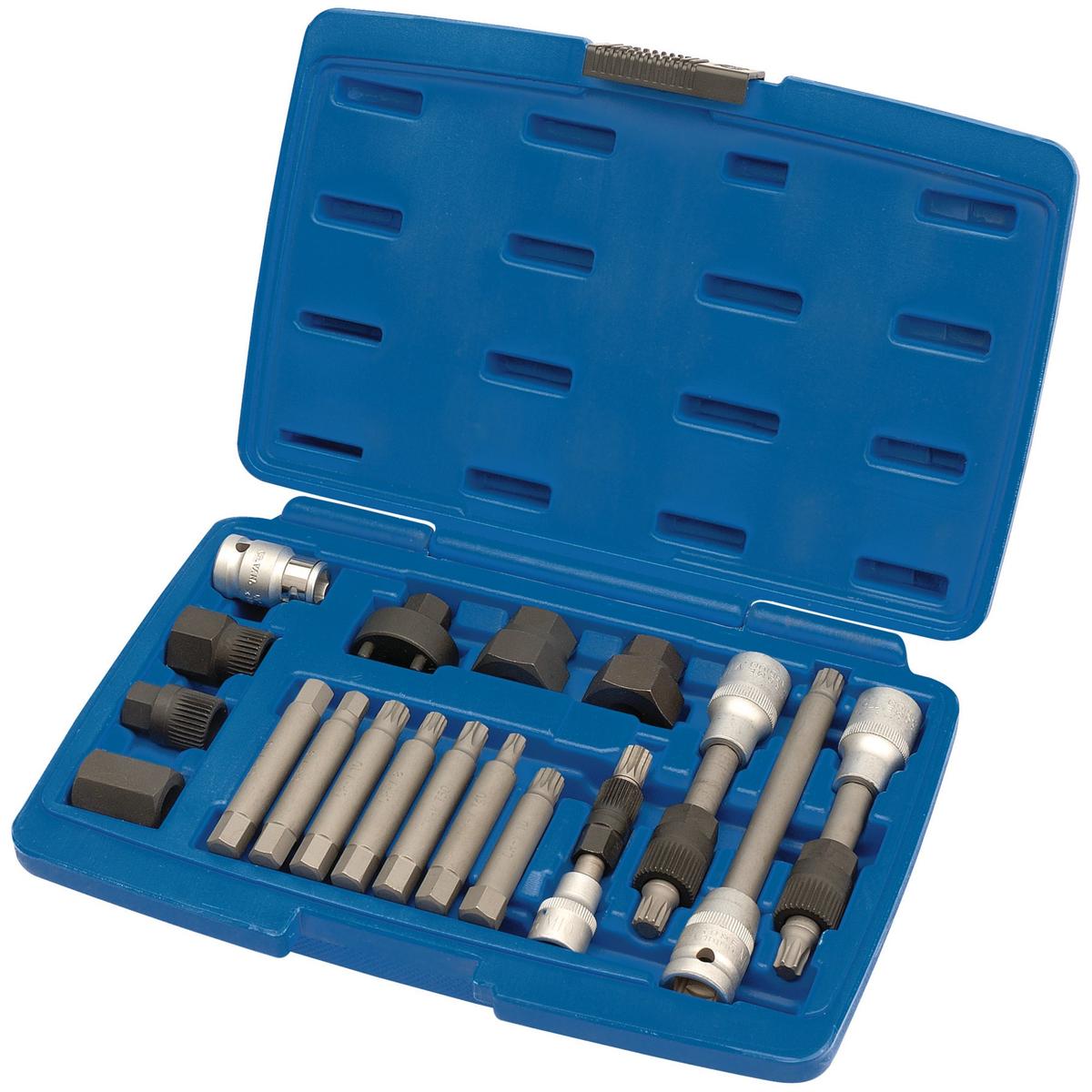 Draper Expert Alternator Pulley Tool Kit (18 Piece) - Image 2