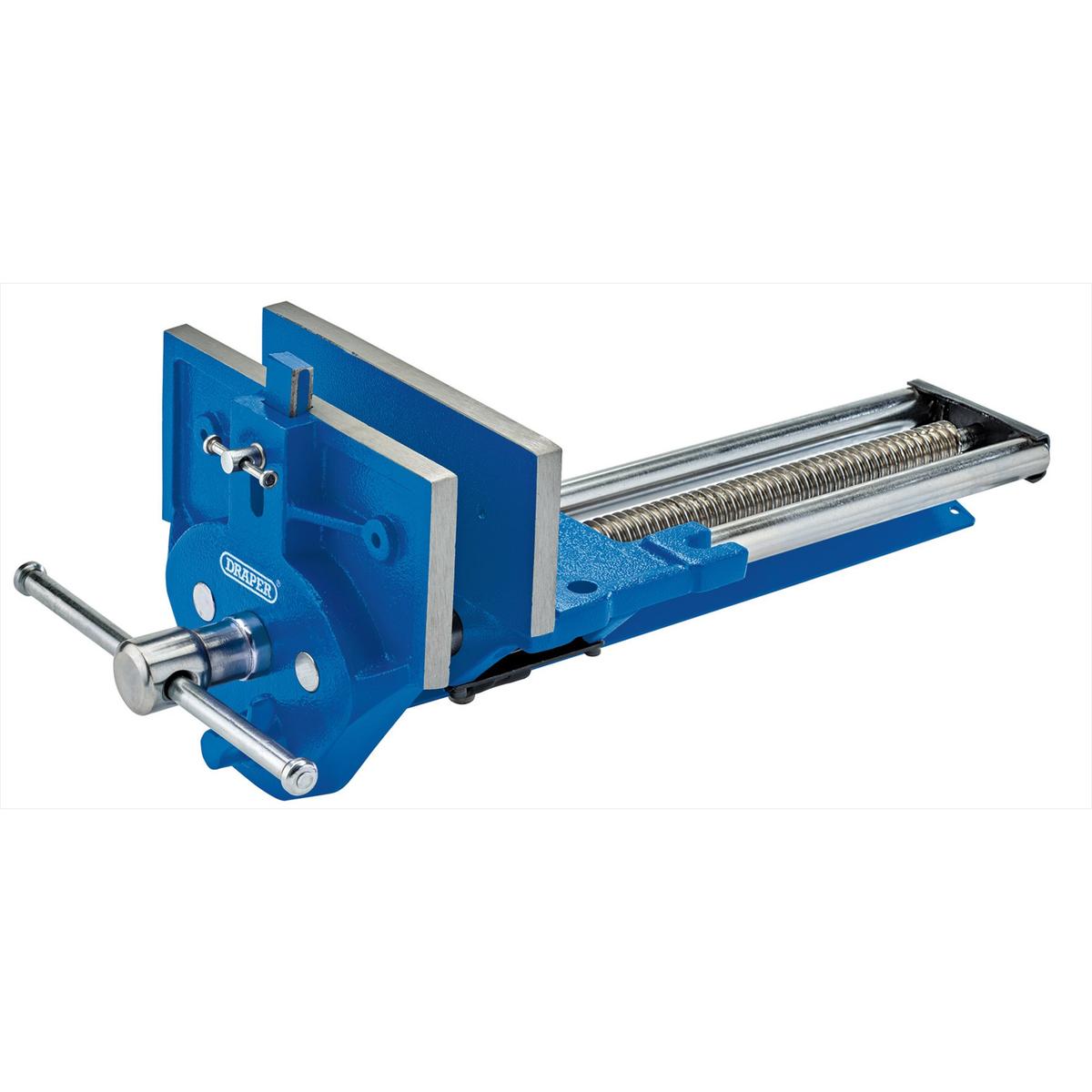 Draper Quick Release Woodworking Bench Vice, 225mm - Image 1