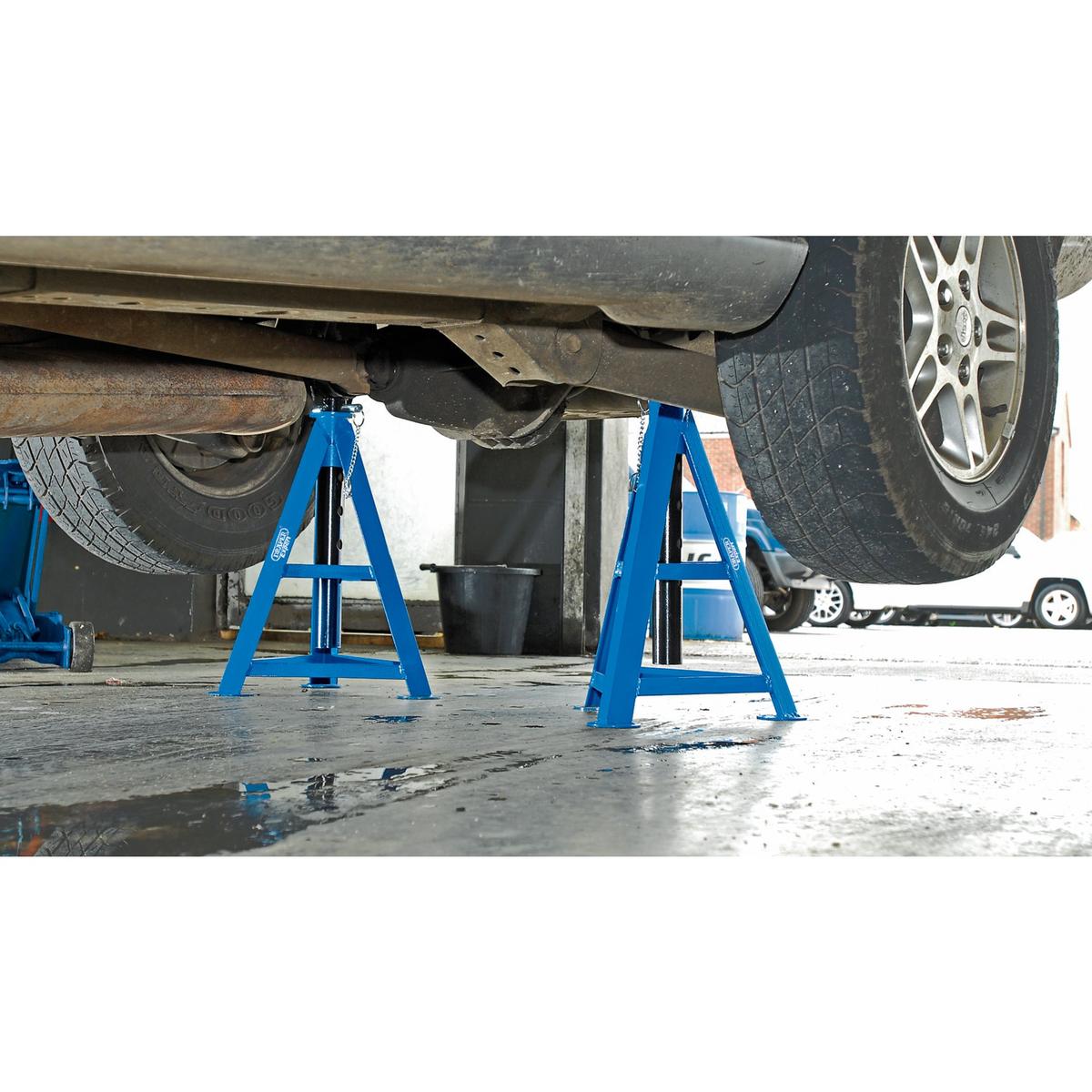 Draper Expert Axle Stands, 6 Tonne (Pair) - Image 2