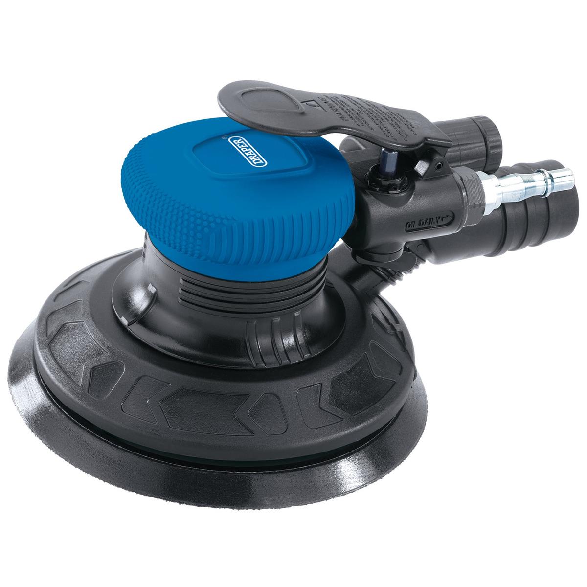 Draper Storm Force Composite Dual Action Air Sander, 150mm - Image 1