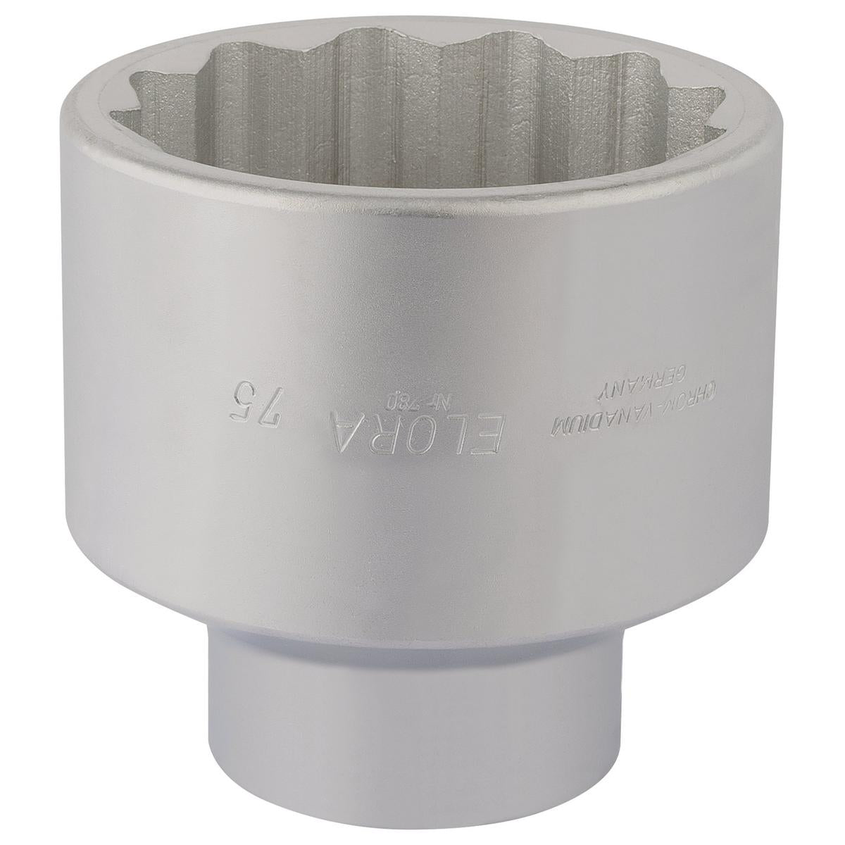 Elora Bi-Hexagon Socket, 1" Sq. Dr., 75mm - Image 1