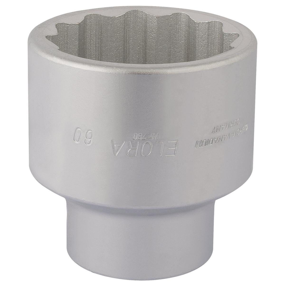 Elora Bi-Hexagon Socket, 1" Sq. Dr., 60mm - Image 1