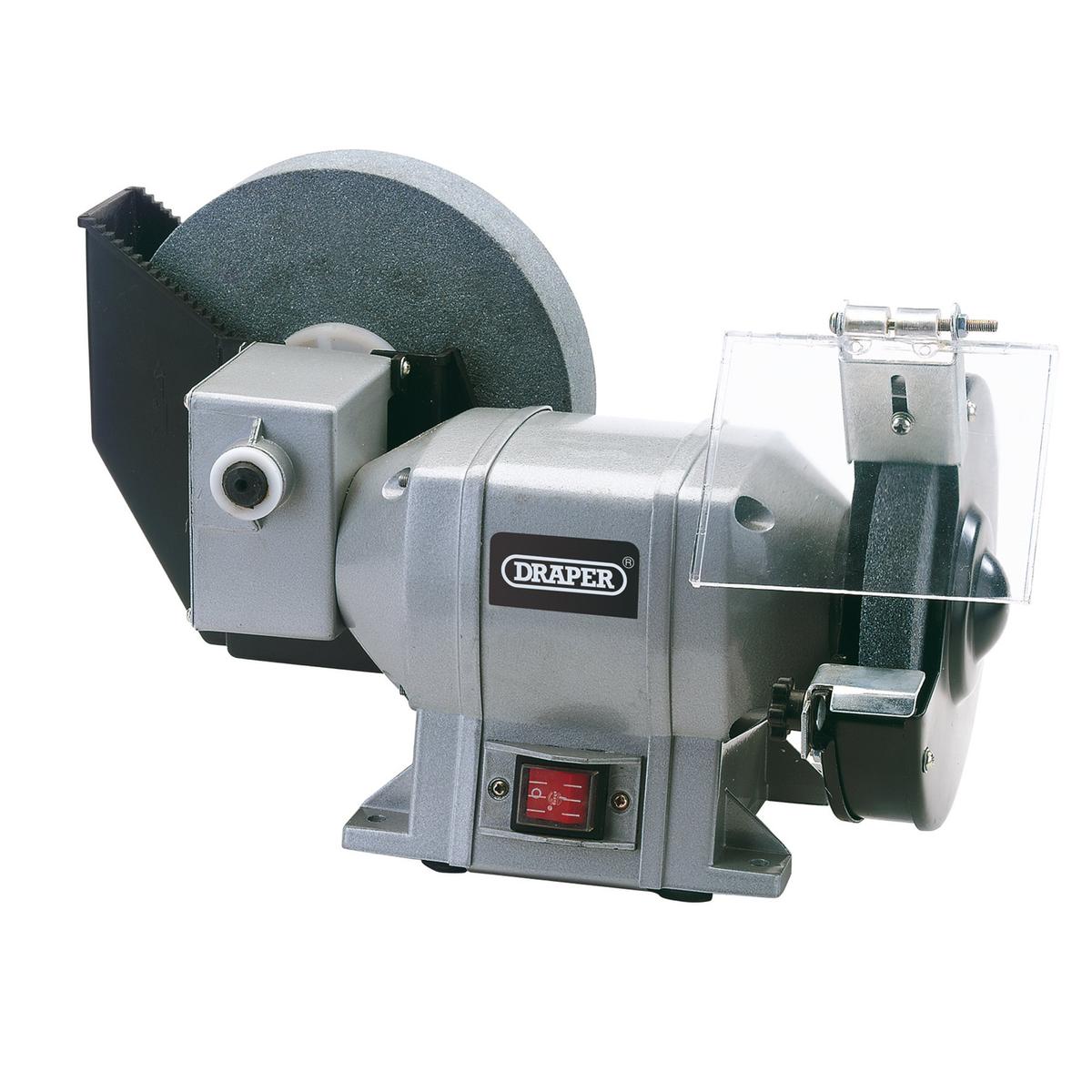 Draper Wet and Dry Bench Grinder, 250W - Image 1