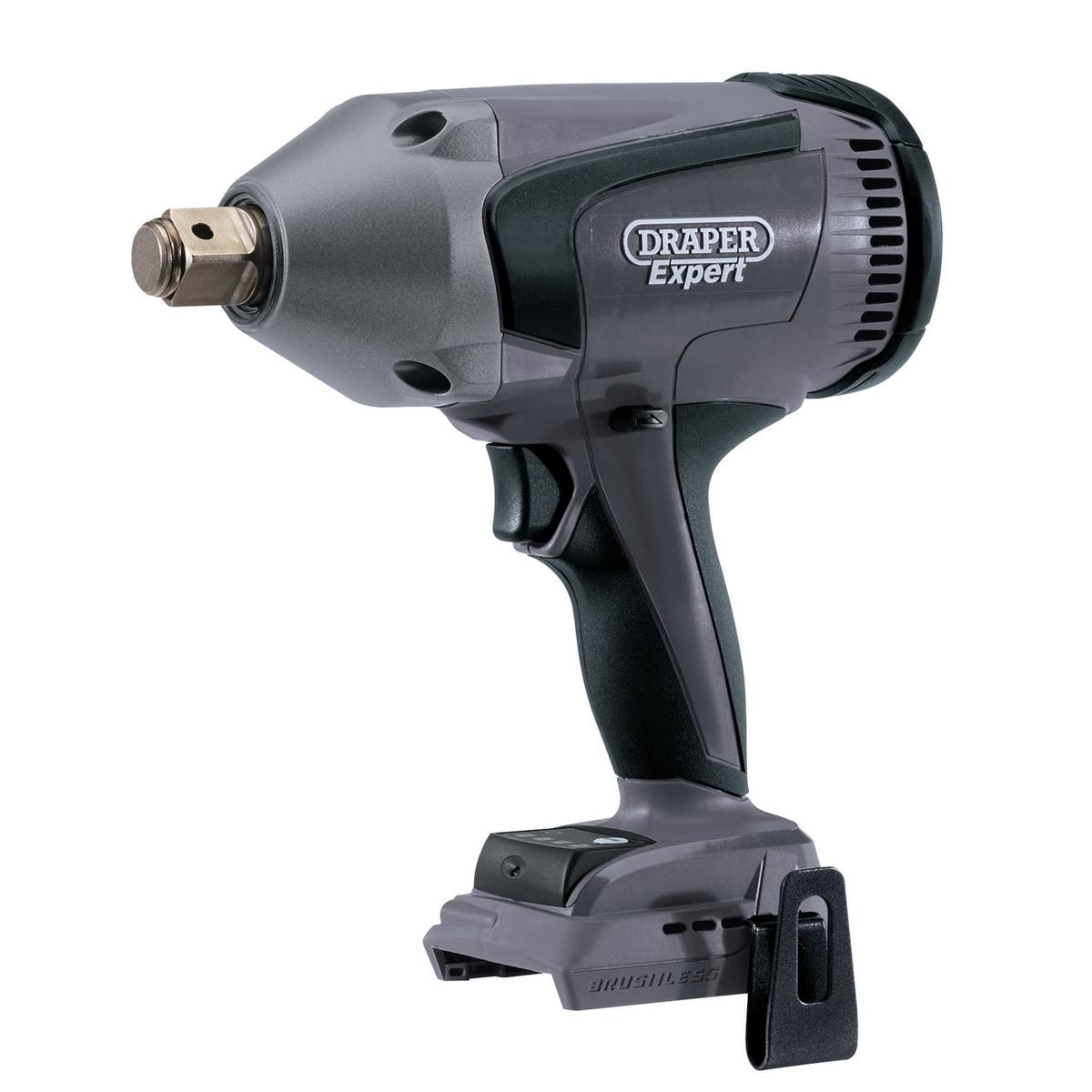 Draper Expert XP20 20V Brushless Impact Wrench, 3/4" Sq. Dr., 1060Nm (Sold Bare) - Image 1