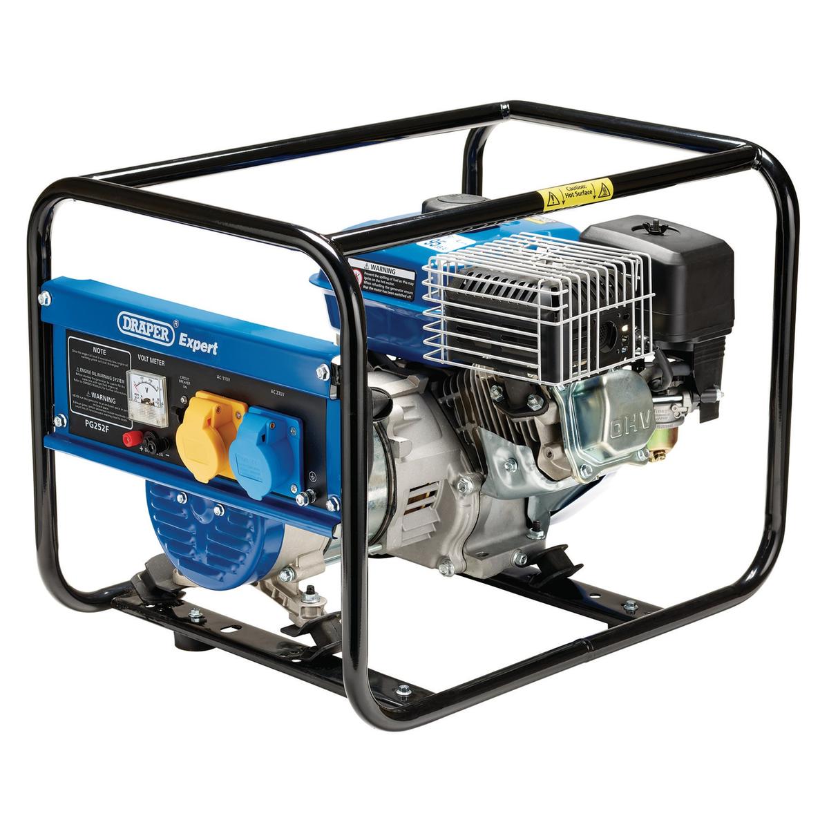 Draper Expert Petrol Generator, 2000W - Image 1