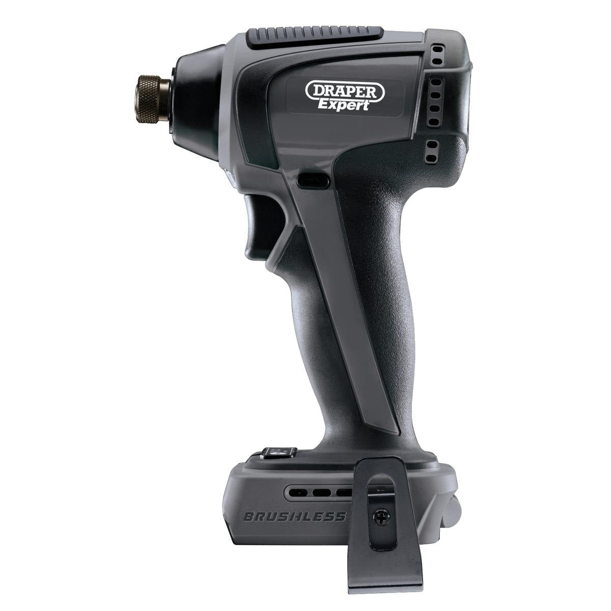 Draper Expert XP20 20V Brushless Impact Driver, 1/4 Hex., 200Nm (Sold Bare) - Image 2