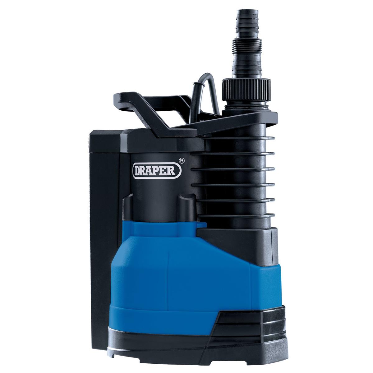 Draper Submersible Water Pump with Integral Float Switch, 216L/min, 750W - Image 1