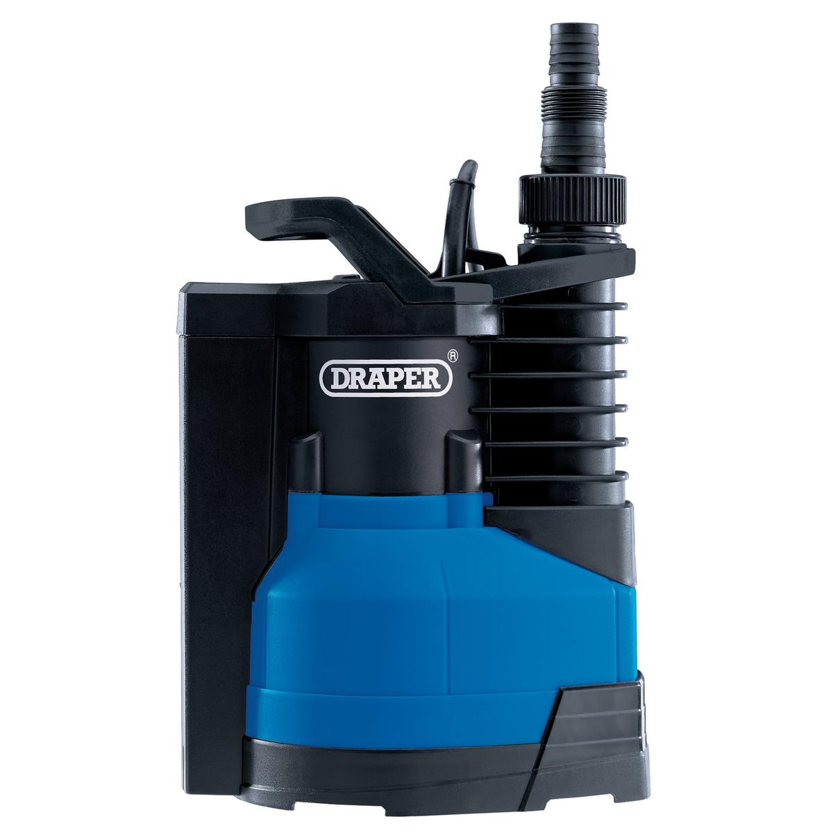 Draper Submersible Water Pump with Integral Float Switch, 216L/min, 750W - Image 2