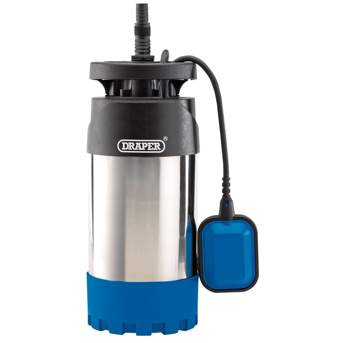 Draper Deep Water Submersible Well Pump with Float Switch, 91L/min, 1000W - Image 2