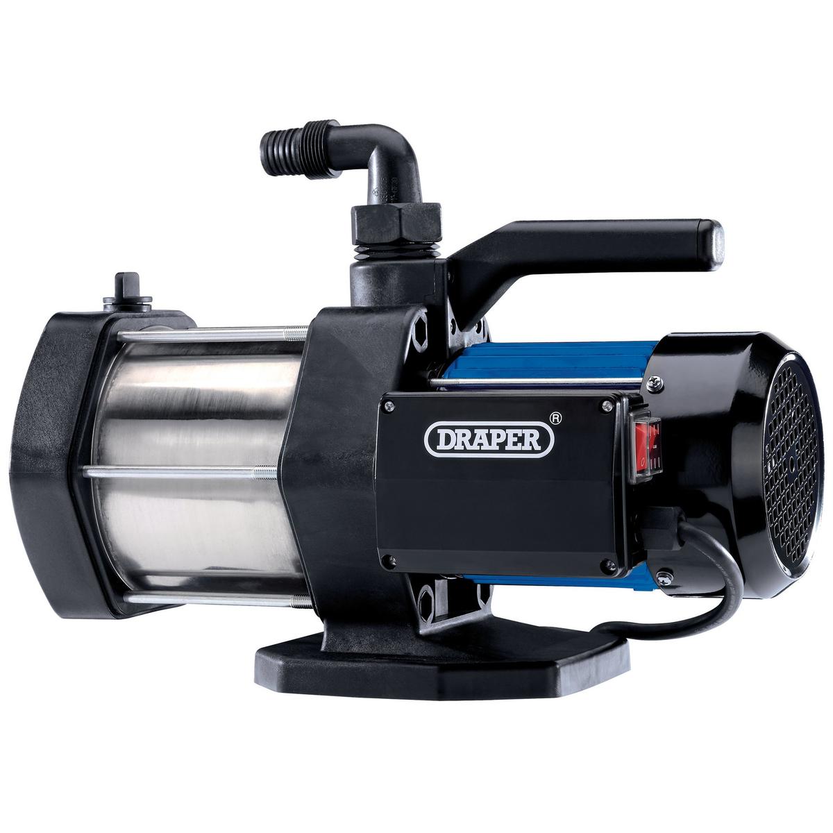 Draper Multi Stage Surface Mounted Water Pump, 90L/min, 1100W - Image 1