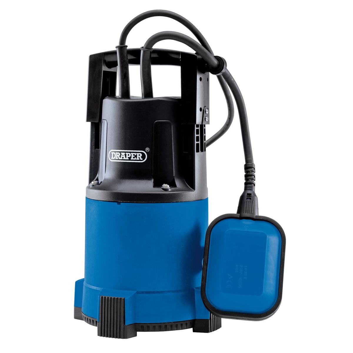 Draper 110V Submersible Clean Water Pump, 100L/min, 250W - Image 1